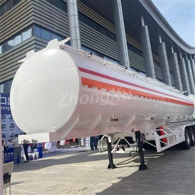 3-Axle Cement Grunt Tanker รถกึ่งพ่วง